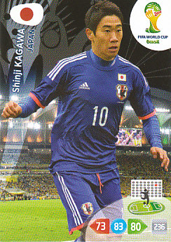 Shinji Kagawa Japan Panini 2014 World Cup #233